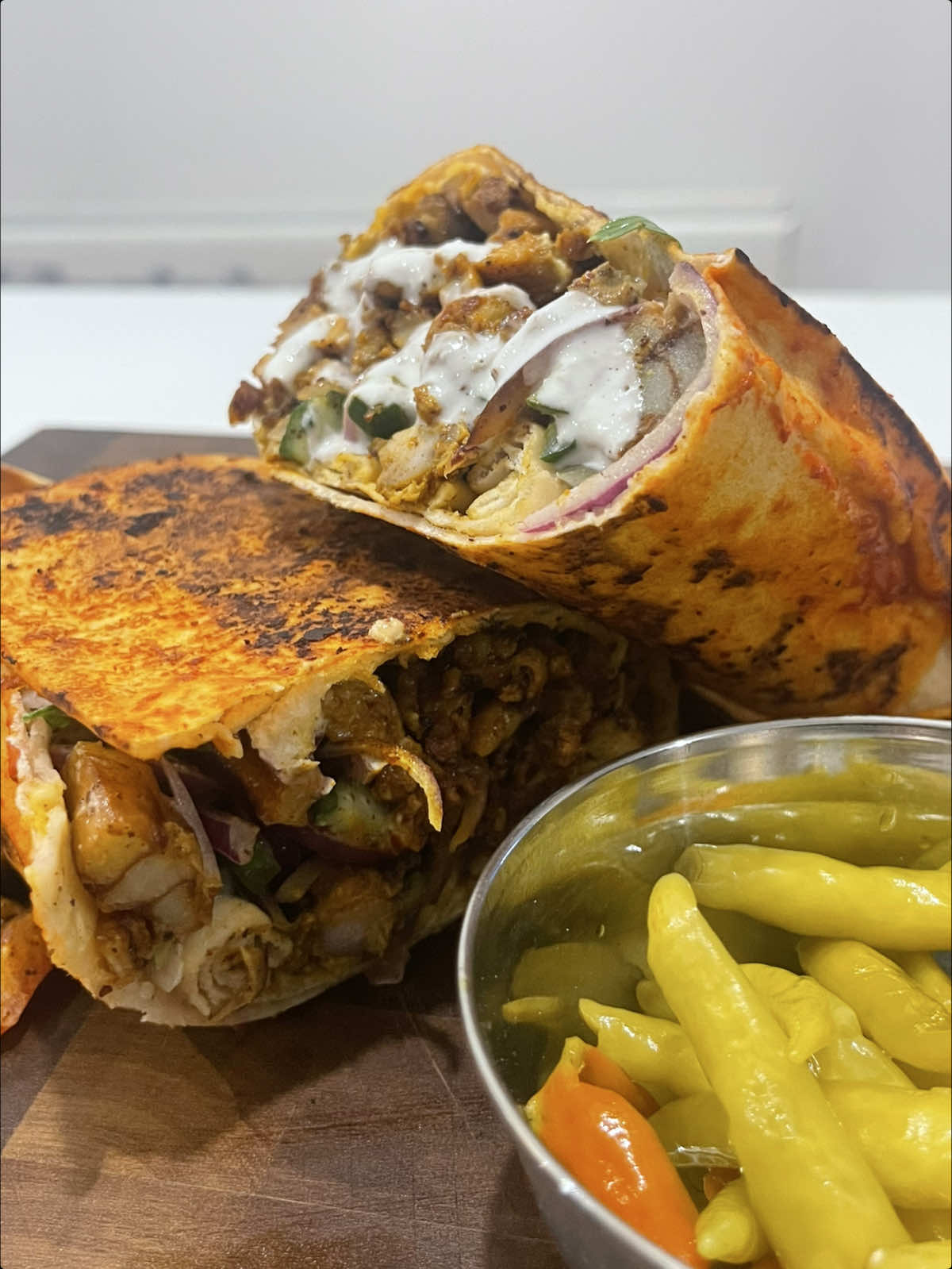 Chicken Shawarma & Creamy Garlic Sauce E-Recipe