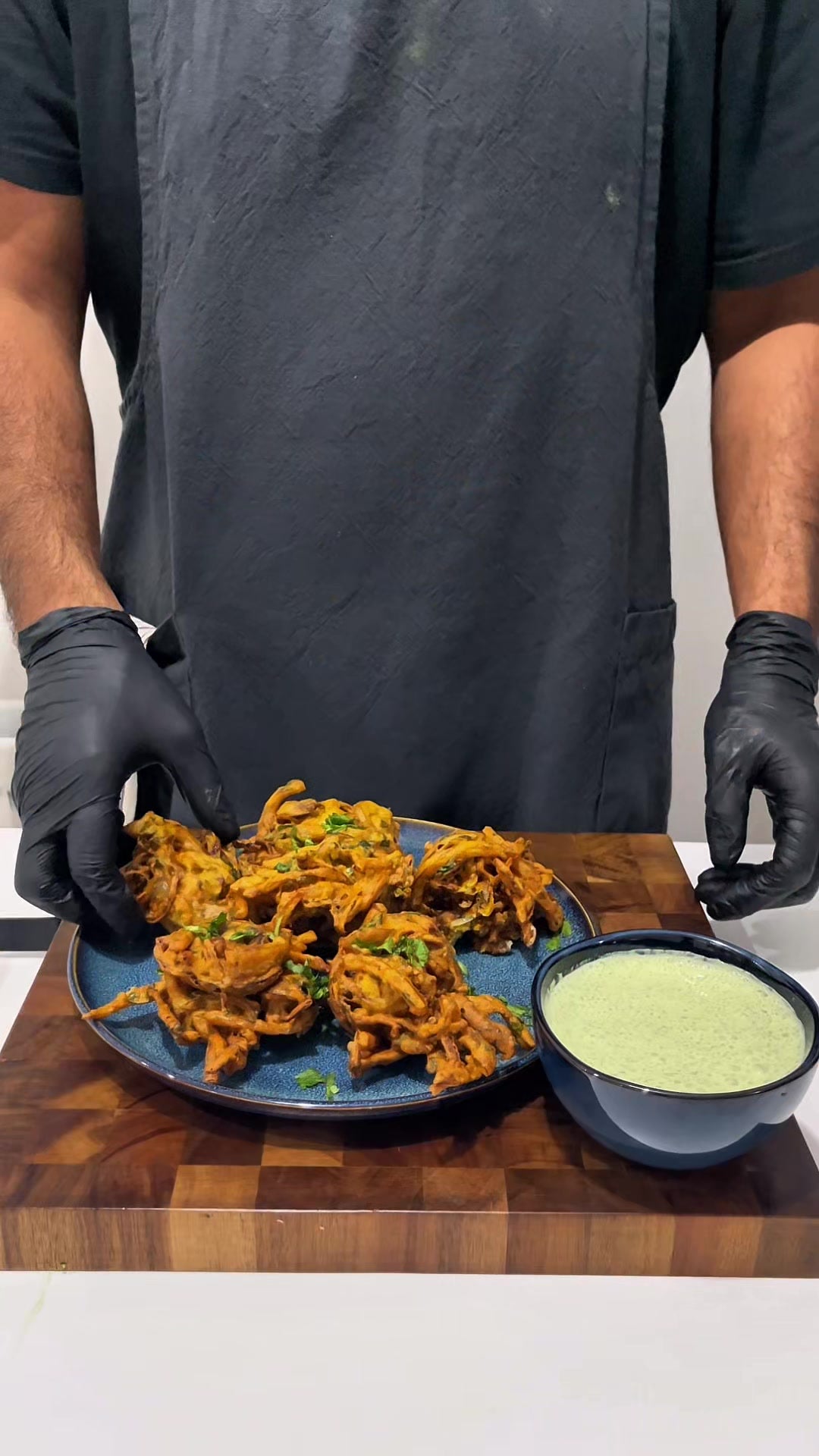 Onion Bhajis & Mint Raita E-Recipe